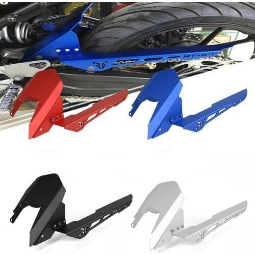 Motorcycle Brand New Aluminum Chain Guard Cover Rear Fender Tire Hugger Mudguard Accessories For YAMAHA XSR700 XSR 700 XTribute