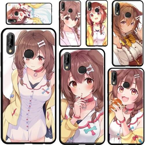 Inugami Korone Hololive For Huawei P40 Lite P20 P30 Pro Mate 20 P Smart Z 2019 Nova 5T Case For Honor 8A 8X 9X 10i