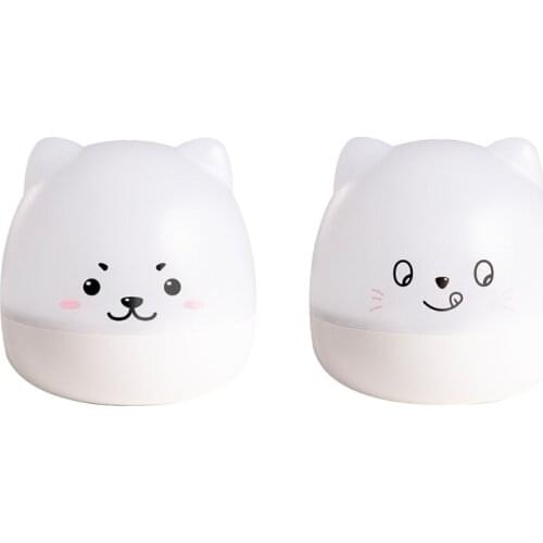 Colorful Music LED Projector Rotating USB Rechargeable Night Light Indoor-Decorative Fixture Perfect for Bedroom Party