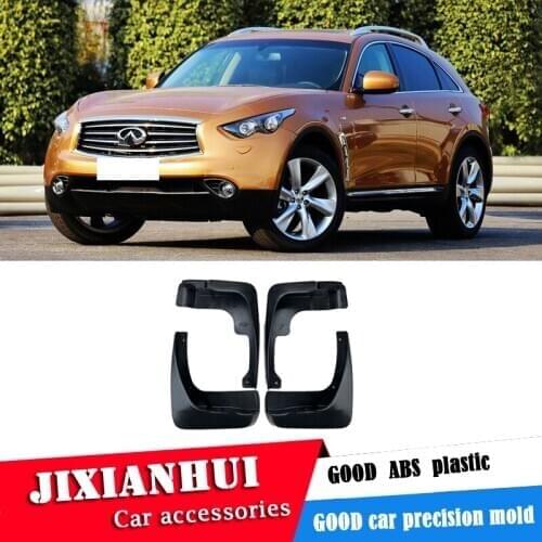 For Infiniti QX70 2013-2017 Mudflaps Splash Guards Front rear Mud Flap Mudguards Fender Modified special