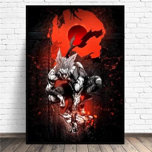 Garou Ningen kaijin Anime Art Print Modern Poster Wall Pictures Living Room Decor