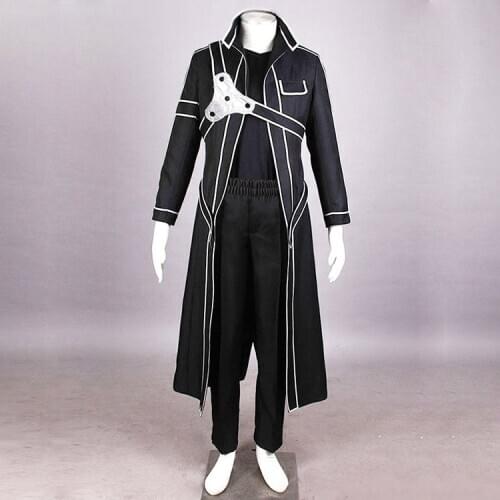 Sword Art Online Cos Kirigaya Kazuto Cosplay Cartoon Anime Man Woman Halloween Cosplay Japanese Costume