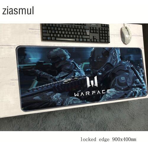 Warface mouse pad 900x400x2mm mats gel Computer mouse mat gaming accessories Personality large mousepad keyboard games pc gamer