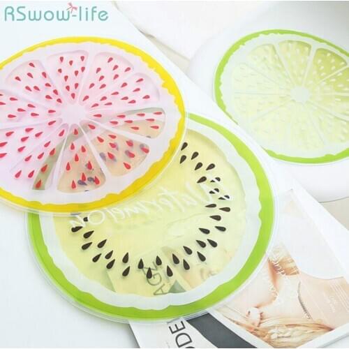 Round Fruit Ice Cushion Creative Portable Multipurpose Cushion For Summer Cool Chair Seat Cushion Not Removable And Washable