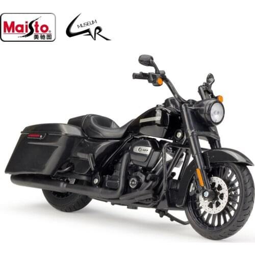 Maisto 1:12 Harley 2017 Road King Special Model Car Simulation Alloy Motorcycle Metal Toy Car Childrens Toy Gift Collection