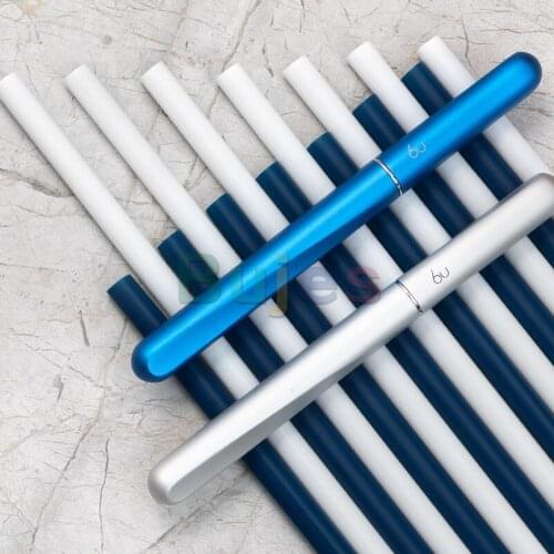 N9 Irregular Shaped Fountain Pen,Literary and Artistic Signature Pen,Metal Business Office Calligraphy Pen,Chinese Style Tai Chi