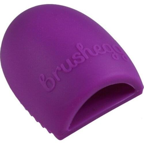 Rubber Cleaning Tools Wash Cosmetics Silicone Egg Makeup Brush Cleaner Washing Plate Can Be Reused