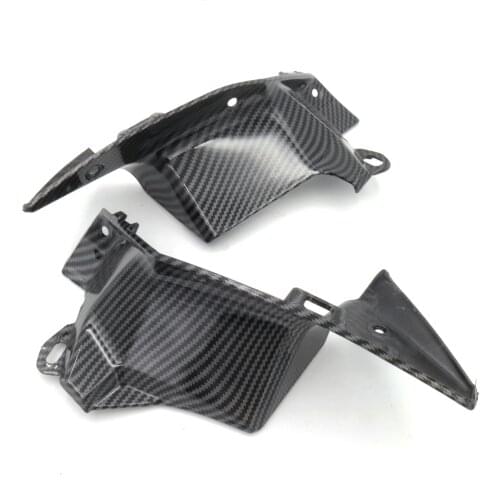 Dash Air Intake Ram Cover Carbon Fiber Paint Fairing For Kawasaki Z650 2017 2018 2019