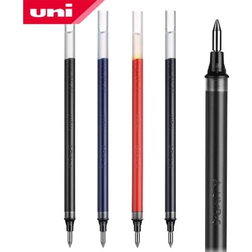 12Pcs UNI SIGNO series neutral refill UMR-5 writing smooth 0.5mm red blue black suitable for UM-100 waterproof and durable refil