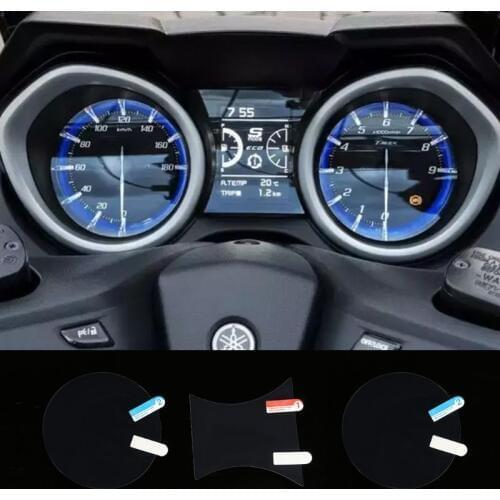 2 Set Cluster Scratch Cluster Screen Protection Film Protector For Yamaha Tmax 530 DX SX 2017 2018