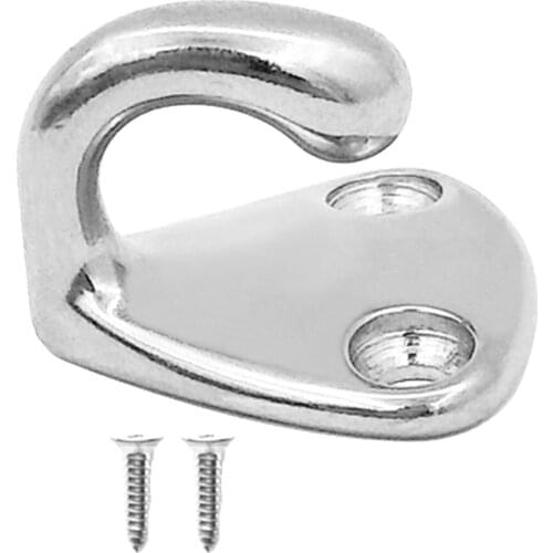 3pcs Boat Hanger Coat And Hat Hook - Marine Grade 316 Stainless Steel