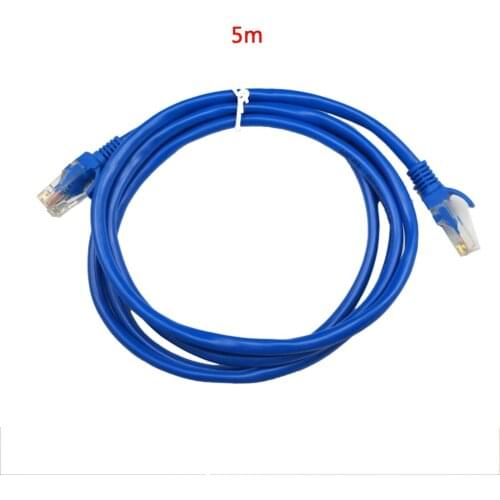 5/10/15/20/25/30/50 CAT5 100M RJ45 Ethernet Cables Connector Ethernet Internet Network Cable Cord Wire Line Blue Rj 45 Lan CAT5