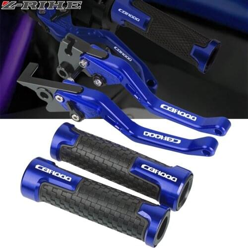 For Honda CBF1000 A 2010 2011 2012 2013 Motorcycle Accessories Short style Brake Clutch Levers Handlebar Hand Grips ends CBF1000