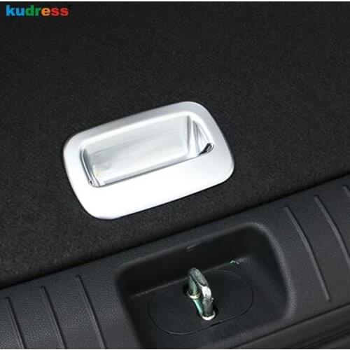 For Kia Sportage 2017 2018 ABS Matte Rear Trunk Handle Door Cover Tail Door Bowl Cup Tirm Sequins Accessories