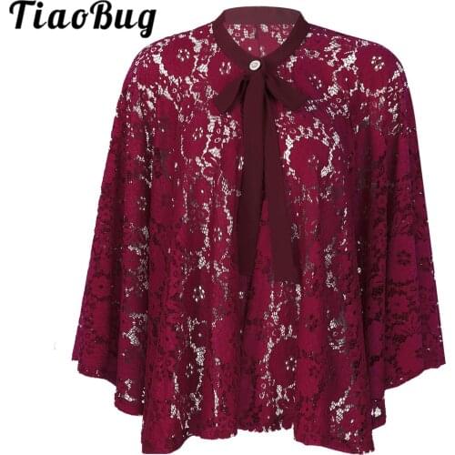 Womens Elegant Lace Shawls Wrap Shrug Bridal Shawl Wedding Cape Fashion Women Sun Protection Cover Ups Wedding Accessories