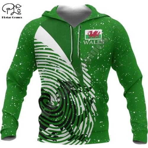 Tessffel Country Emblem Flag Wales Cymru Dragon Tattoo Art NewFashion Tracksuit 3DPrint Men/Women Harajuku Streetwear Hoodies A4