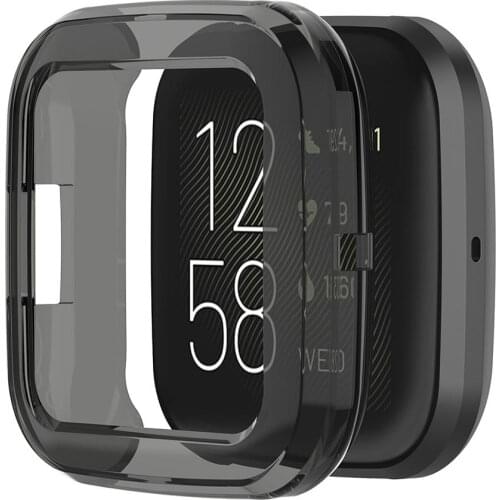 Soft Tpu Case For Fitbit Versa 2 Versa Lite Waterproof Watch Shell Screen Protector For Fitbit Versa Free Shipping
