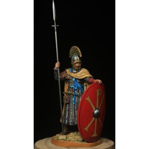 Tin Metal Ancient Soldier Model Medieval Byzantium 6th Century Eastern Roman Heavy Infantry Home Decorations Gifts 1/30 60mm
