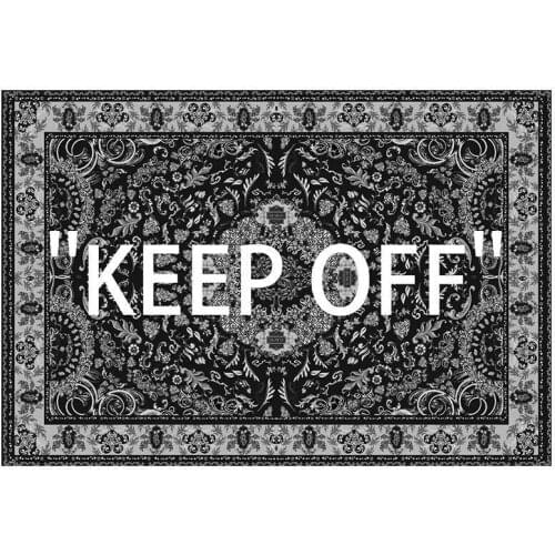 Thicker KEEP OFF Big Carpet Area Rugs Floor Mat 3D Carpets for Living Room Bedroom Modern Geometric Non-slip Kids Play Mats