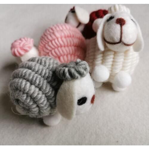 Wool Felt Christmas Decorations Wool Felt Animal Felt Sheep Ornament Christmas Christmas Wreath Decoration