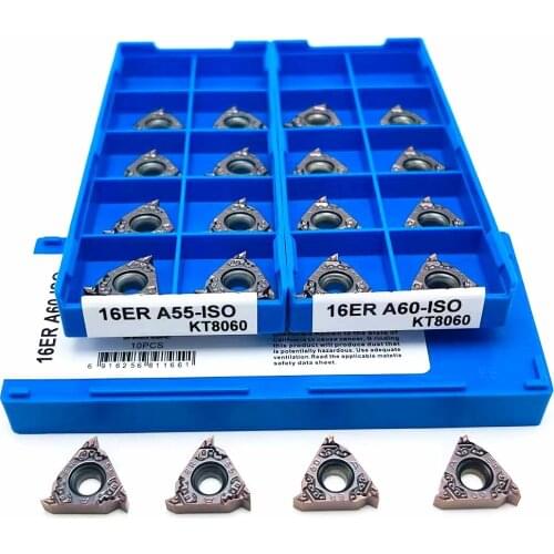 Carbide insert MMT 16ER A60 A55 ISO high quality turning insert thread turning tool MMT16ER 55 degree 60 degree thread insert
