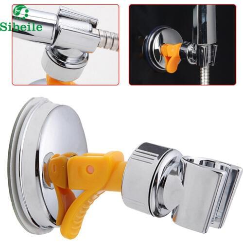 SBLE 1 pics Universal Adjustable Aluminum Sprinkler Base Bathroom Shower Head Bracket Holder ABS Practical Shower Spray Head
