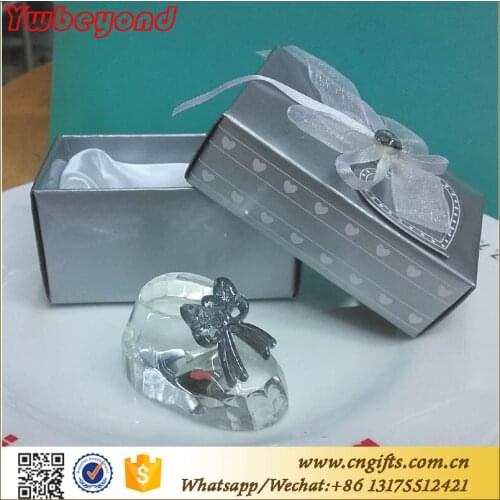 Choice Crystal Baby Shoe Christening Gifts Baby Shower Party Keepsakes Baptism Souvenirs