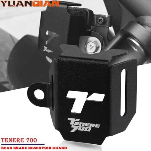 Motorcycle Rear Brake Fluid Reservoir Cover Guard Protector Fit For Yamaha Tenere 700 T7 XTZ700 XT700Z TX690Z XTZ690 2019-2021