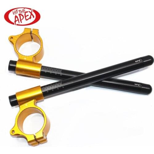 Aprilia Mille Falco Tuono CNC Billet Aluminium Alloy 53mm Fork Tube 7/8" Motorcycle Clip-ons Clip on Handlebars