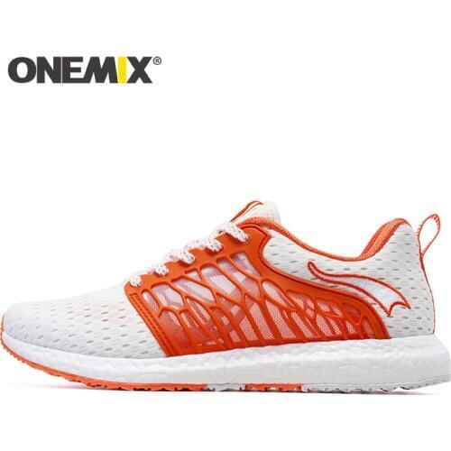 ONEMIX Women Sneakers Running Shoes Breathable Light Cool For Outdoor Lace Up Shoes Woman Plat Walking Shoes for Ladies Walking