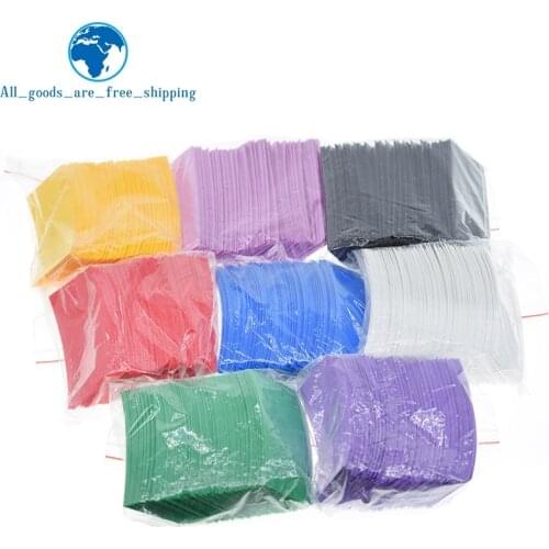 100PCS AA Size 5 Lithium Battery Heat Shrink Tube Li-ion Wrap Cover Skin PVC Shrinkable Tubing Film Sleeves Insulation Sheath