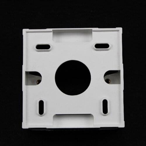 50pcs/lot wholesale 86 type panel bottom box / cassette / information box / wall power switch socket wall mounted bottom box