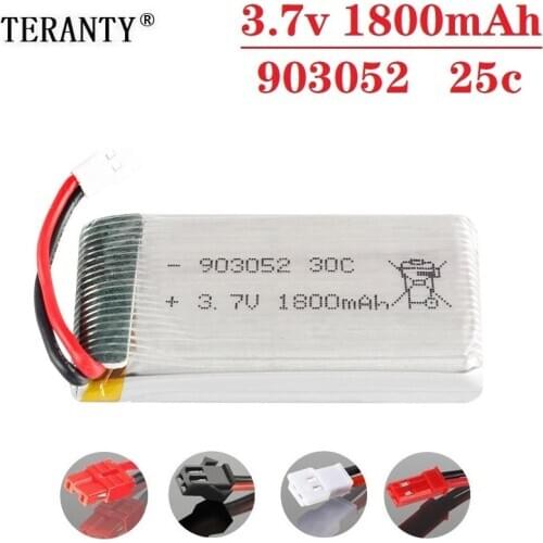 3.7v 1800mAh Rechargeable Battery for SYMA X5 X5S X5C X5SC X5SH X5SW X5HW X5UW M18 H5P HQ898 H11D H11C KY601S 3.7v lipo battery