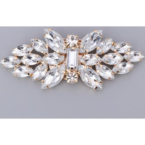 Diamante Shoe Buckle Removable High Heel Shoe Clips Charms Bridal Wedding