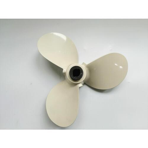 Aluminum Outboard Propeller 11-1/2X11P Pin Drive for Yamaha 40HP 676-45941-62-EL