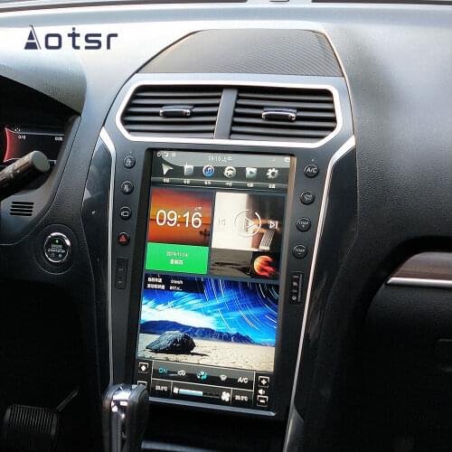Tesla Style Vertical Screen PX6 Android For Ford Explorer 2011 - 2019 Car Multimedia Radio Player Audio GPS Navigation Head Unit