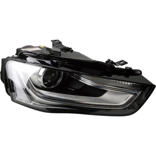 Car accessories blue light of headlight for Aud i A4 2013-2016 headlamp used for aotu modified cars Halogen change to xenon