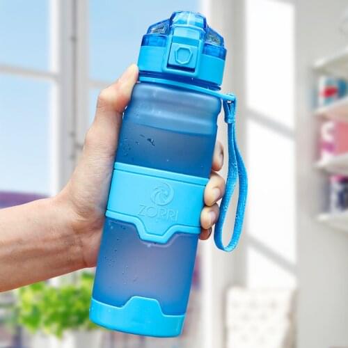 ZORRI Wasser Flasche Protein Shaker Tragbare Motion Sport Wasser Flasche Bpa Frei Kunststoff Für Sport Camping Wandern Gourde 10