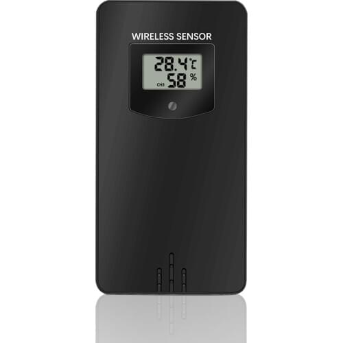 Weather Station Wireless Outdoor Temperature Humidity Wireless Sensor Accessories Match 3378/ 74/79C/65/89/91Indoor Receiver