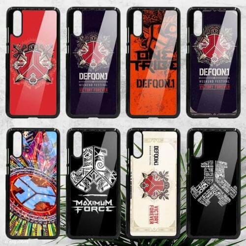 Art design Defqon brand Phone Case For Samsung galaxy S note 8 9 20 10 e lite2019 plus pro ultra Hard TPU PC