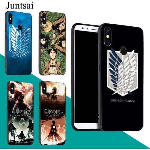 Attack on titan Shingeki no Kyojin Case For Redmi Note 9 Pro 9S 8T 8 Pro 9A 9C For Mi 9 9T Note 10 Lite For POCO X3 Couqe