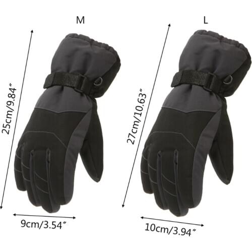 Kids Child Winter Thicken Warm Mountain Snowboard Ski Gloves Windproof Mittens 54DA