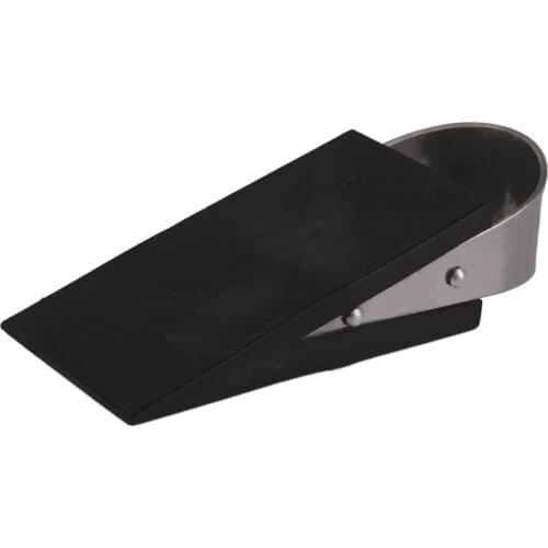 Rubber Stainless Steel Door Stop Stopper Door Wedge For Kids Pets Safety