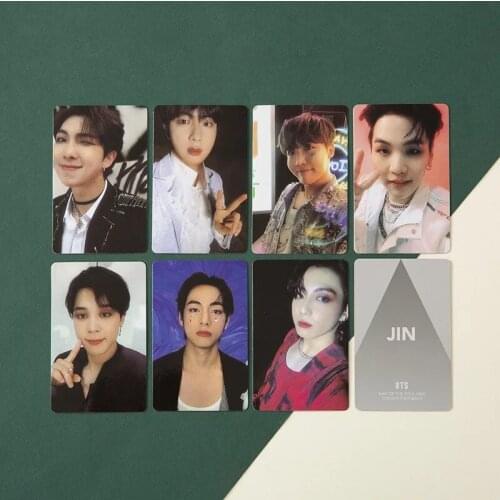 KPOP Bangtan Boys New Album MAP OF THE SOUL ON:E Lomo Card Photocard Cards MINI Postcard Premium Photo Fans Gift JUNG KOOK SUGA
