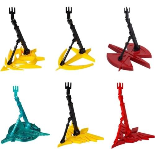 NEW 5 Switch Heads Action Figure Base Suitable Display Stand Bracket for 1/144 1/100 HG/RG MSN-06S Sazabi MG Unicorn Gundam