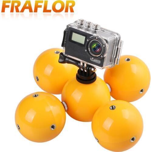 Holder Underwater Diving Floating Buoyancy Ball Float for Gopro hero 7/6/5/4/3/3+ for Xiaomi yi SJCAM 4k mijia Action Camera