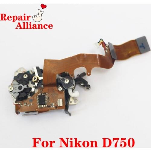 Second-hand Aperture Motor Control Group Flex Cable Repair Parts For Nikon D750 SLR