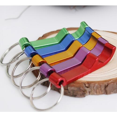 1 pcs Portable Beer Bottle Opener Keychain 4 In 1 Pocket Aluminum Beer Bottle Opener Can 6 Colors Wedding Party Favor Gifts