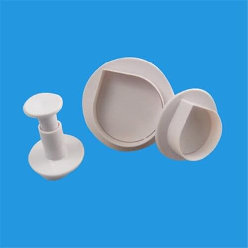 Fondant Cutter Plastic Cake Cookie Biscuit Cutter Printing Plunger Mold Fondant Baking Cake Decorating Tools Christmas Baking