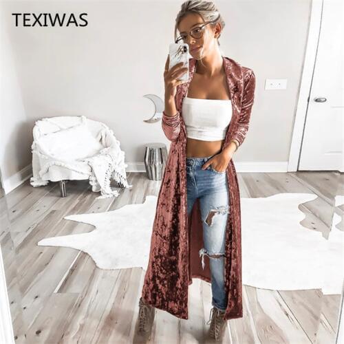 TEXIWAS Women's Long Raincoats